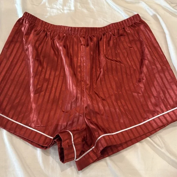 Burnt Orange Striped Pajama Set - Picture 5 of 7